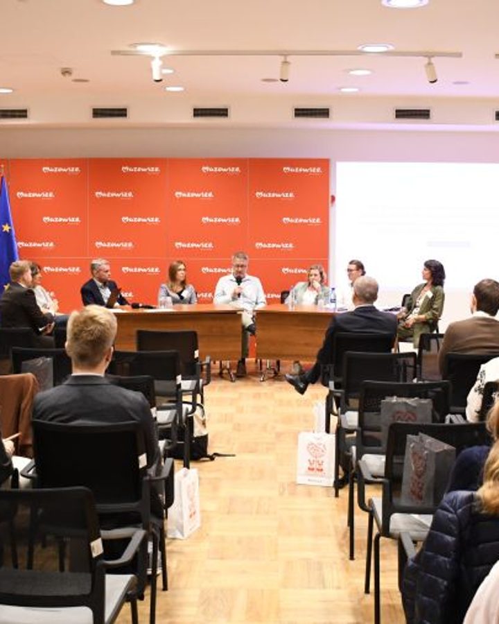 Panel dyskusyjny prowadzony przez Mateusza Wyganowskiego